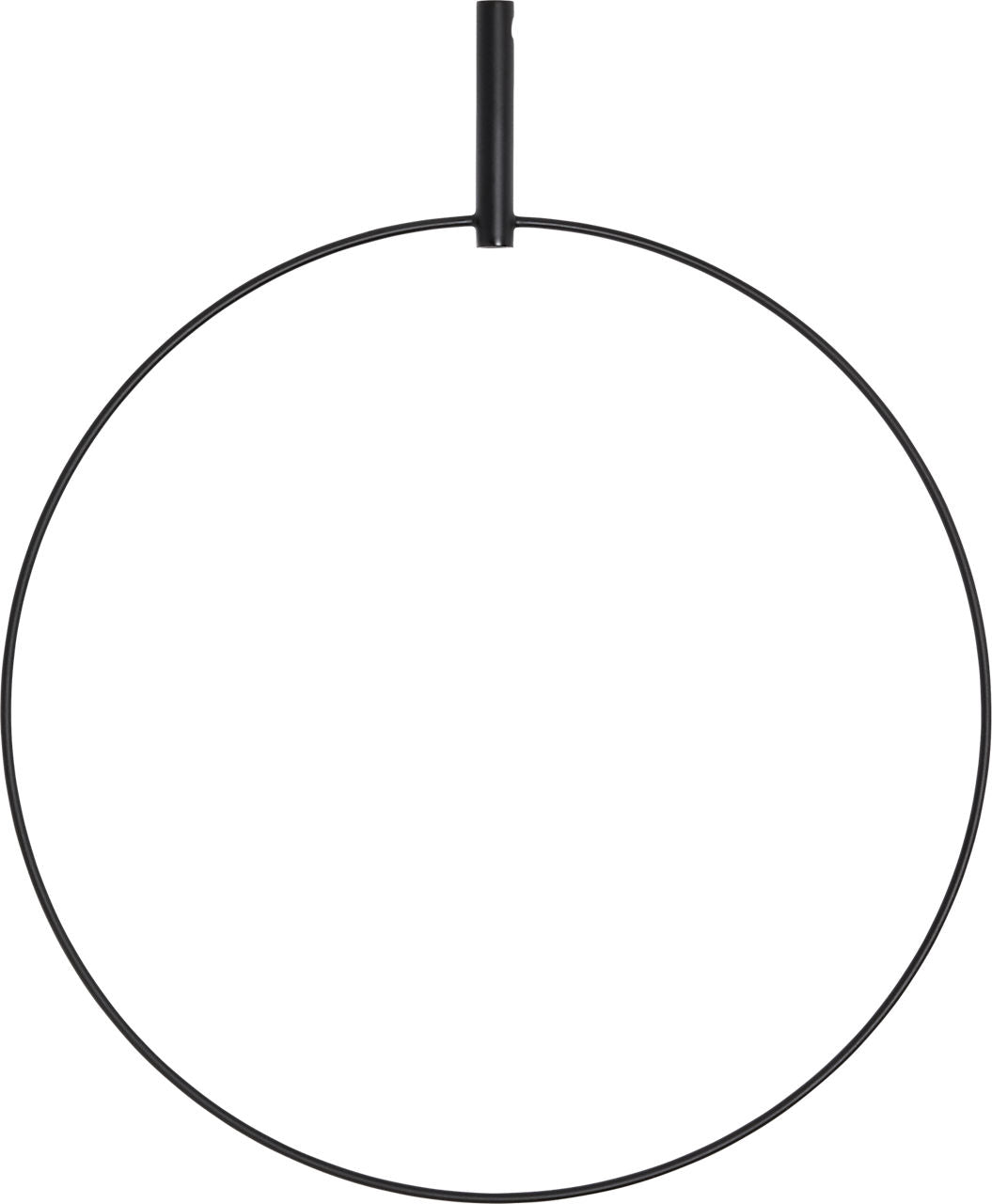Trellis Round Pendant Accs Round Nightshade Black