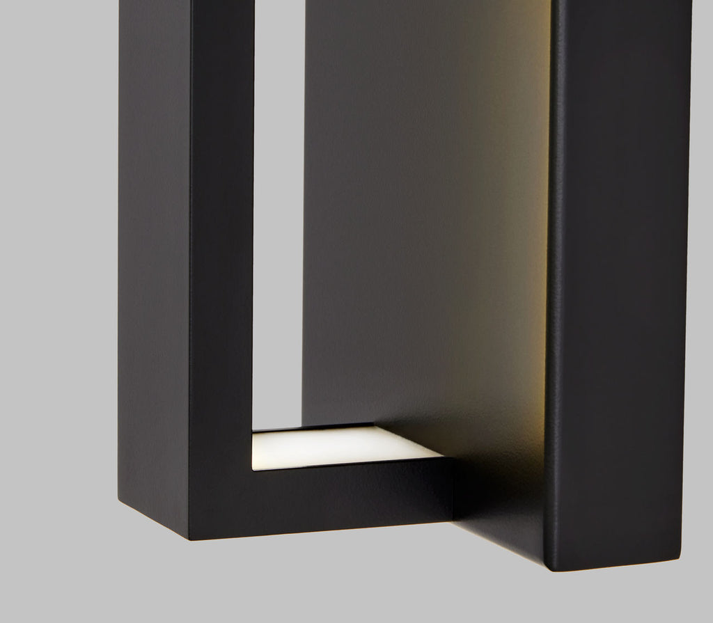 Windfall Outdoor Wall Black 3000K 80 CRI LED 3000k 120v