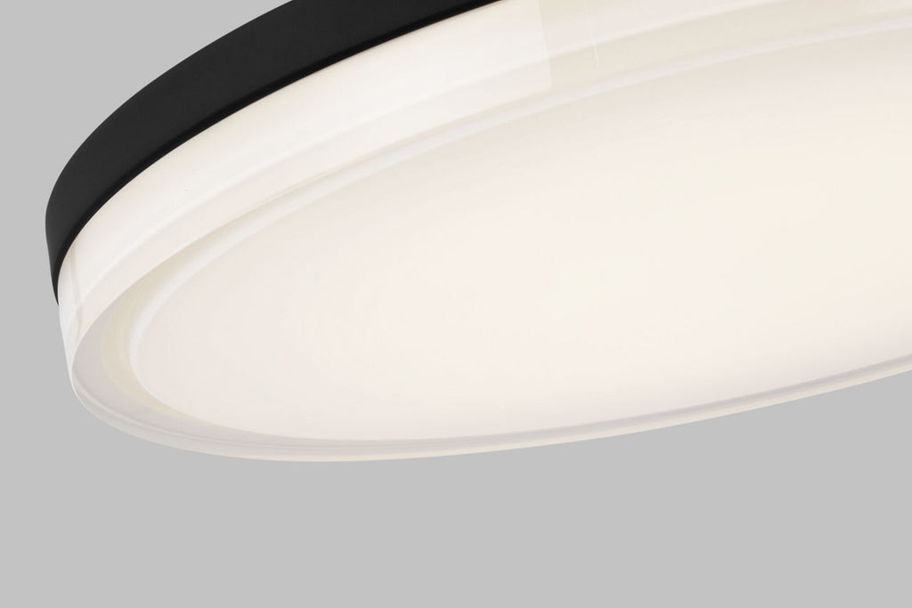 Wyatt Large Pendant Nightshade Black 3000K 90 CRI integrated led 90 cri 3000k 120v-277v unv