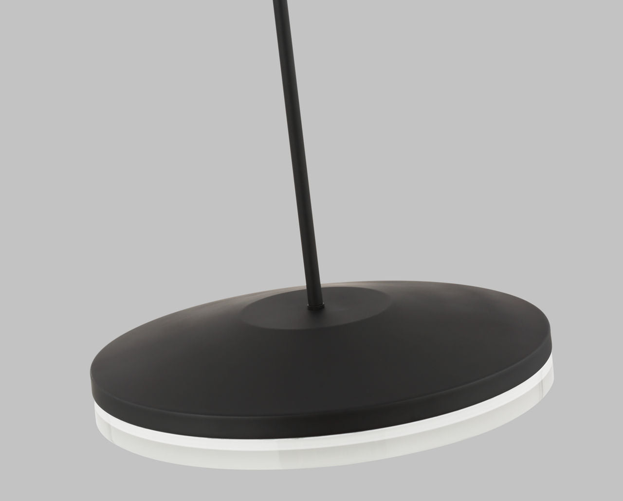 Wyatt Large Pendant Nightshade Black 3000K 90 CRI integrated led 90 cri 3000k 120v-277v unv