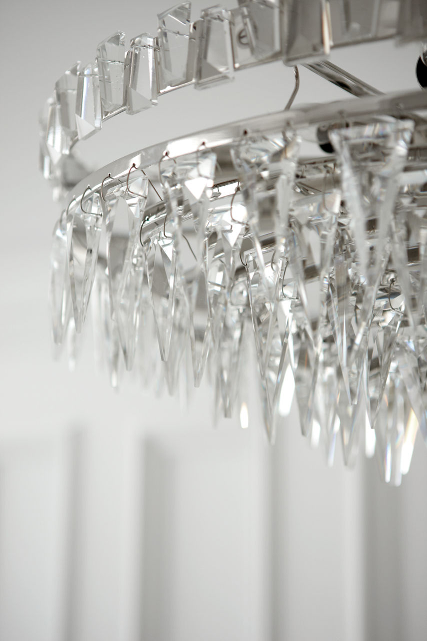 Trillion Large Flush Mount | Polished Nickel