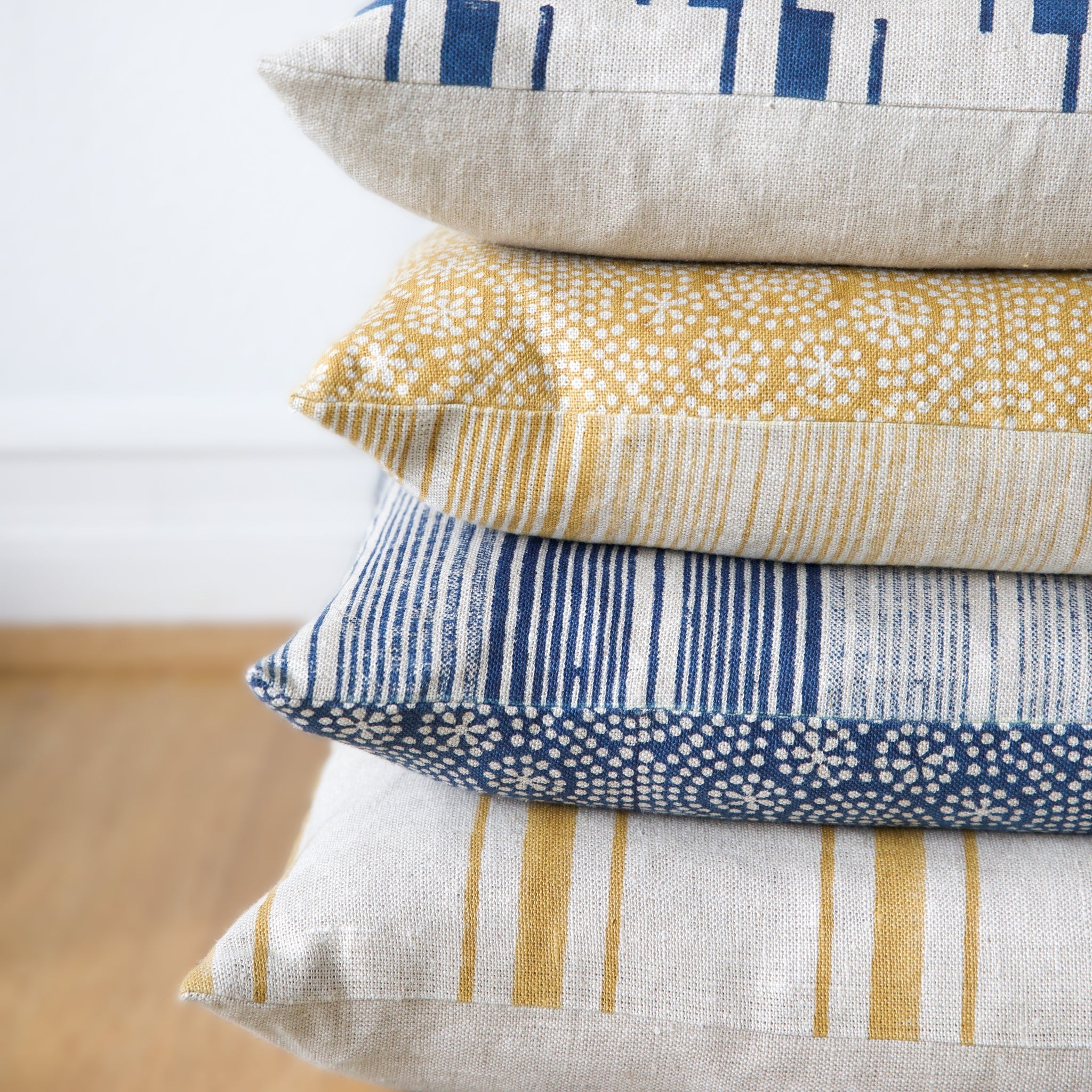 Wisteria Indigo Pillow