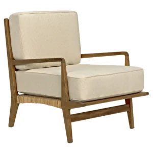 Allister Chair | Teak and Rattan