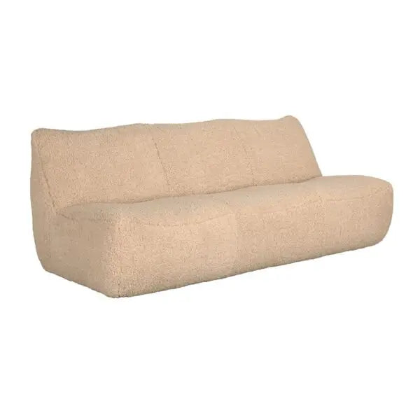 McClain 3 Seater | Camel Fabric