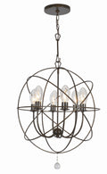 Solaris 22.5'' English Bronze Outdoor Chandelier