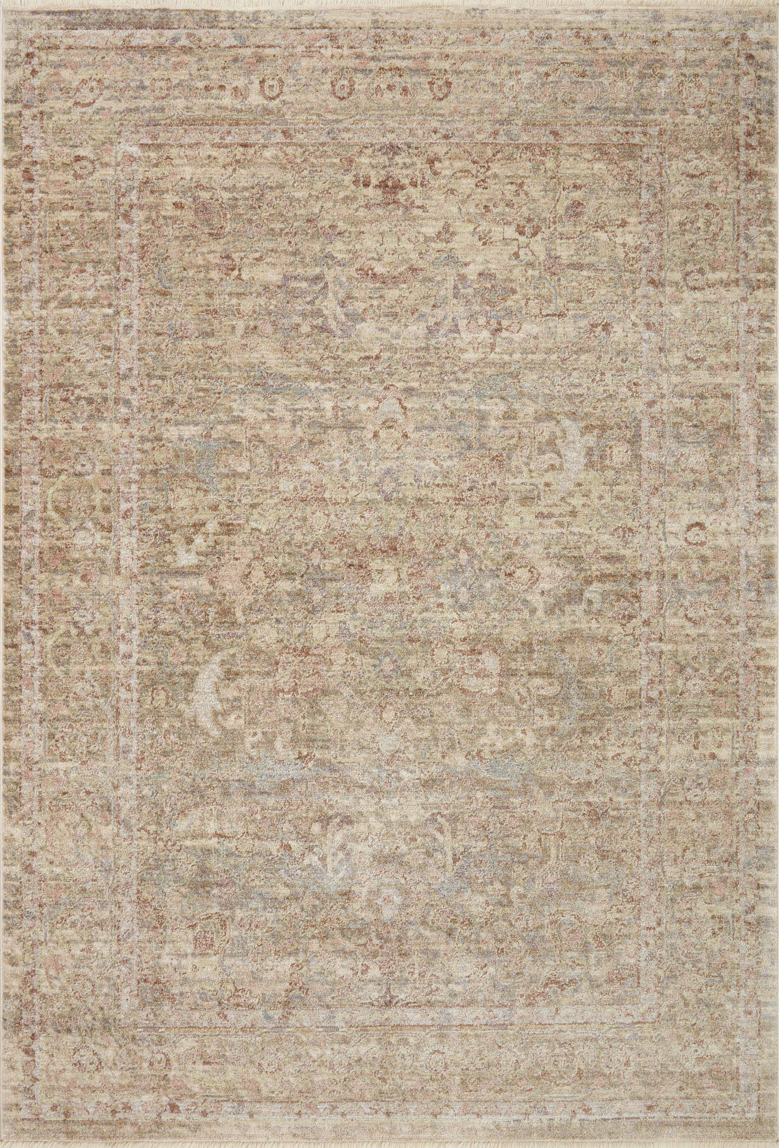 Loloi | Sonnet Collection | Moss / Natural | SNN-04
