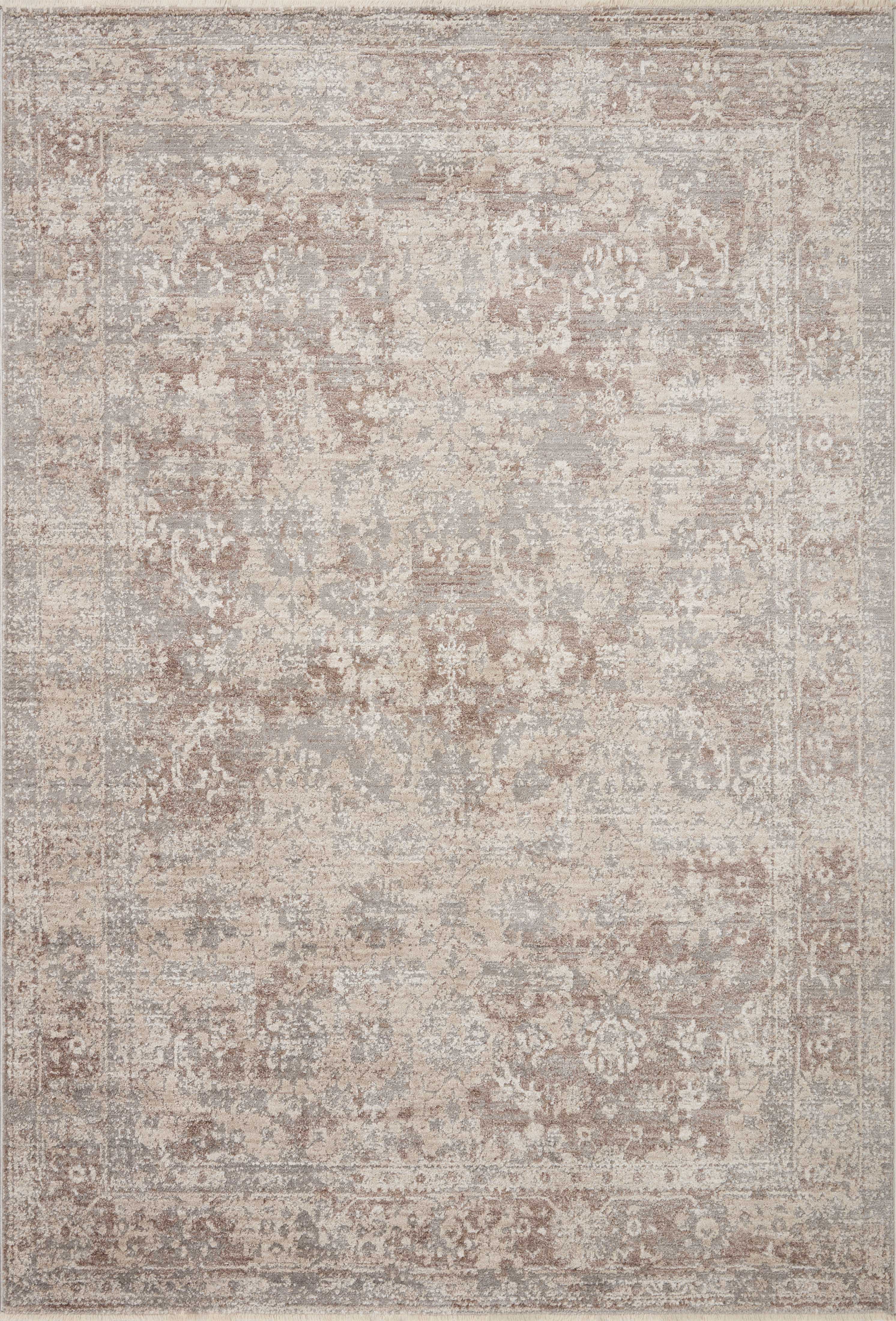 Loloi | Sonnet Collection | Silver / Natural | SNN-05