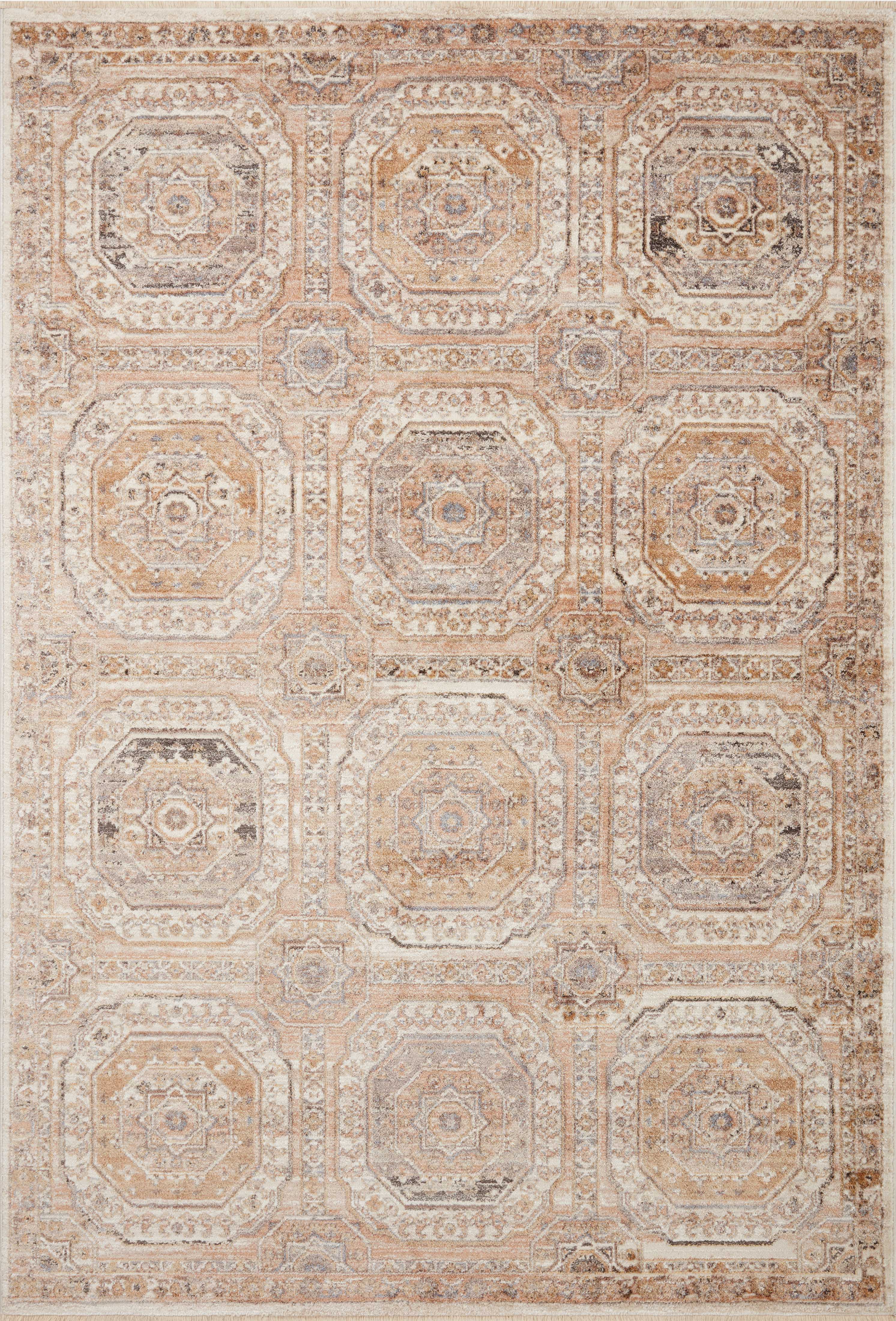 Loloi | Sonnet Collection | Apricot / Multi | SNN-06
