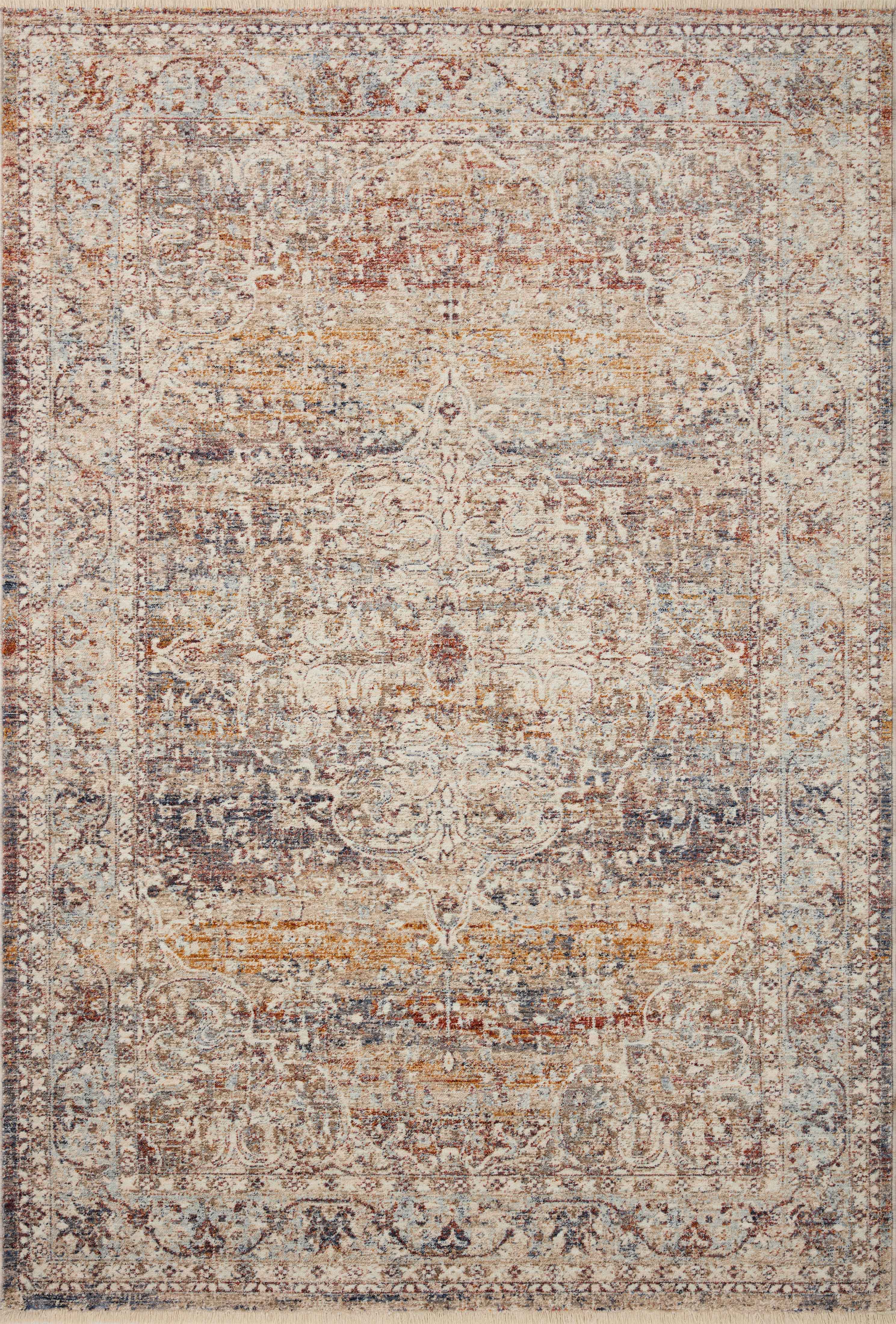 Loloi II | Sorrento Collection | Natural / Multi | SOR-04