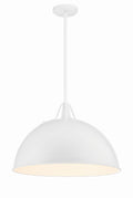 Soto 20'' White Pendant