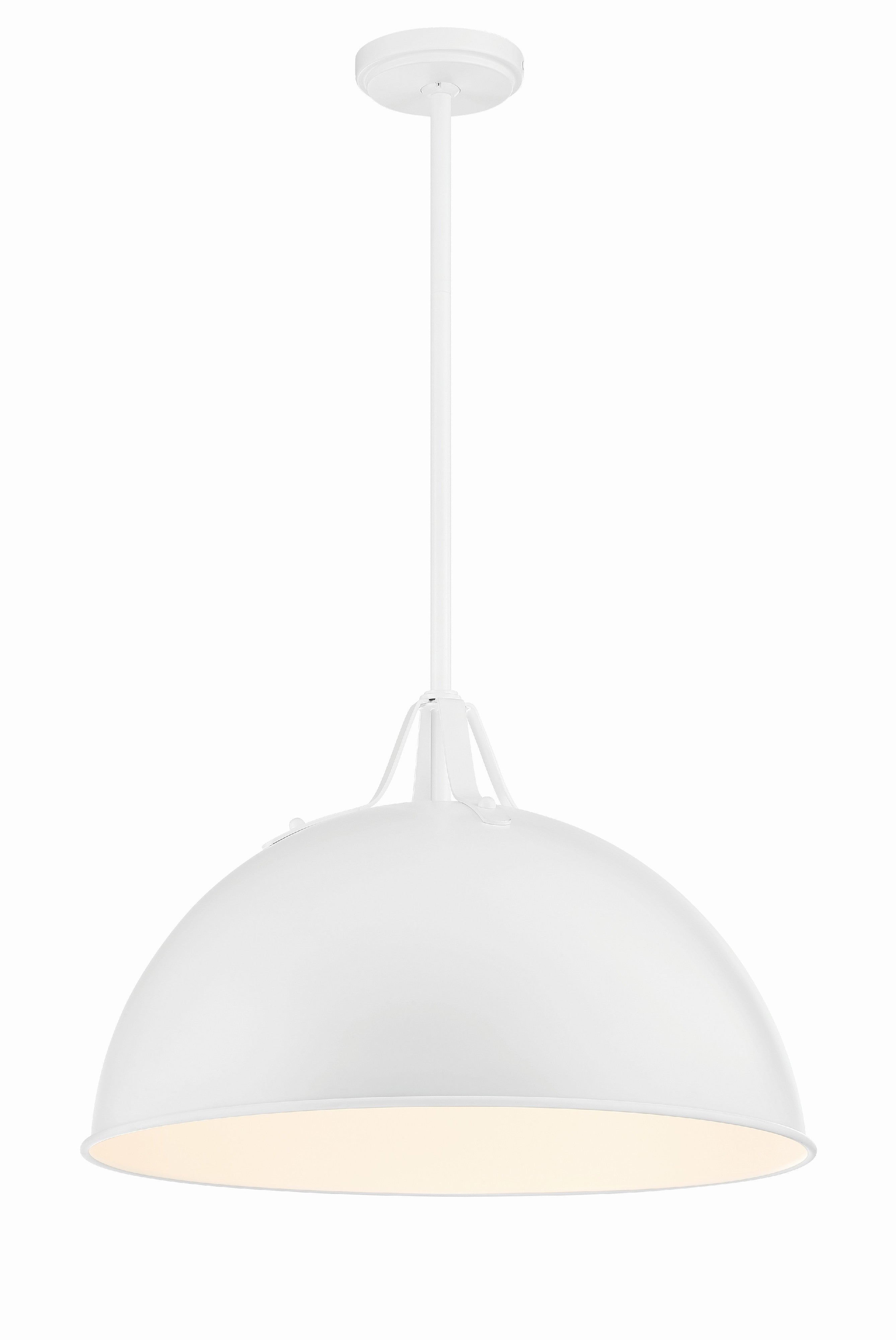 Soto 20'' White Pendant