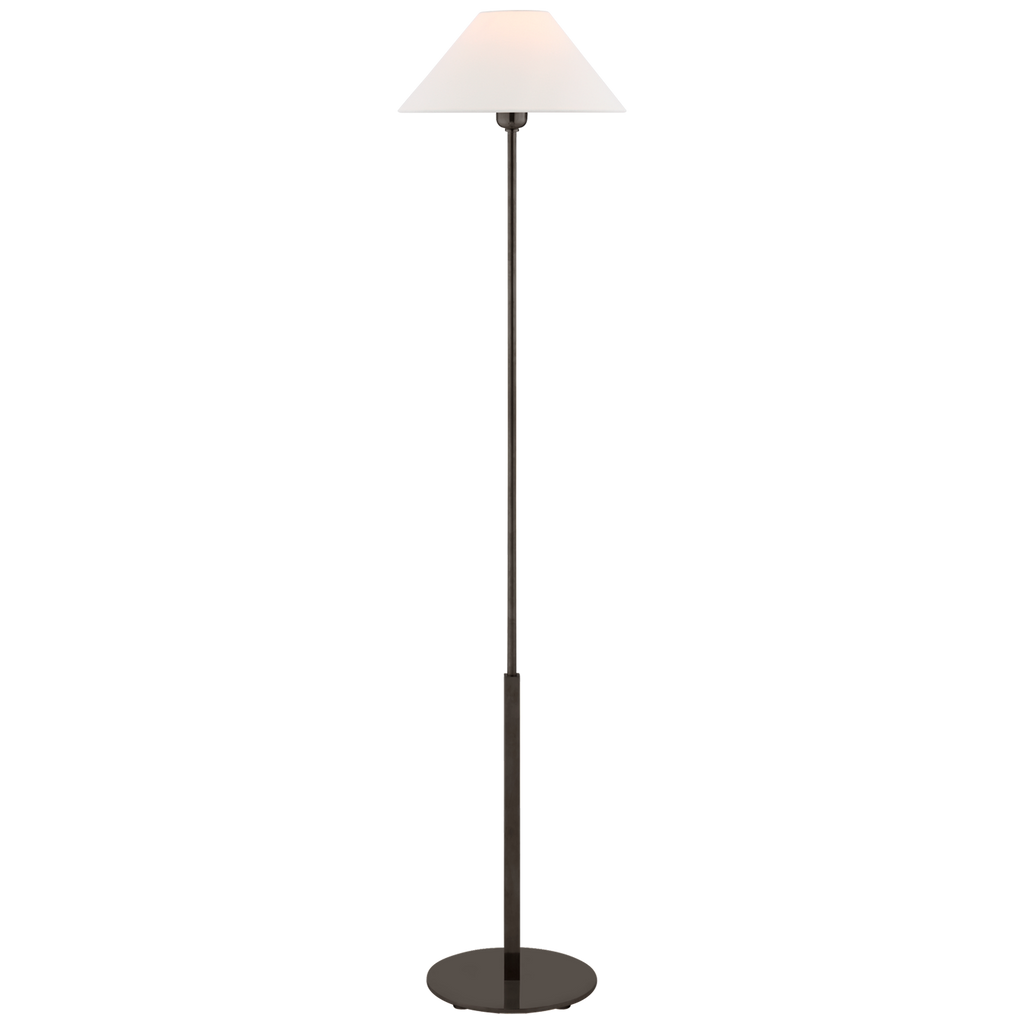Hackney Cordless Floor Lamp | Bronze | Linen Shade