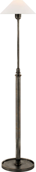 Hargett Floor Lamp | Bronze | Linen Shade