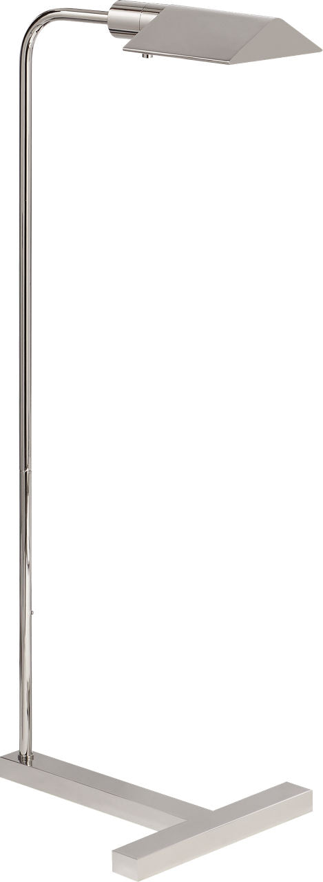 William Pharmacy Floor Lamp | Polished Nickel