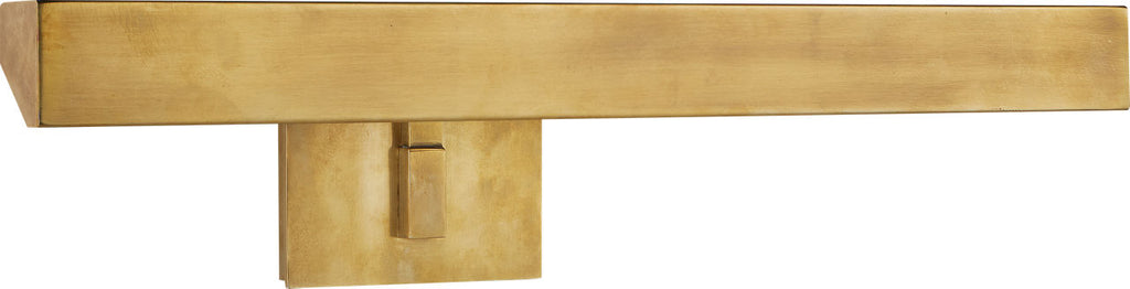 McClain 18" Hardwired Picture Light | Hand-Rubbed Antique Brass