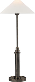 Hargett Buffet Lamp | Bronze | Linen Shade