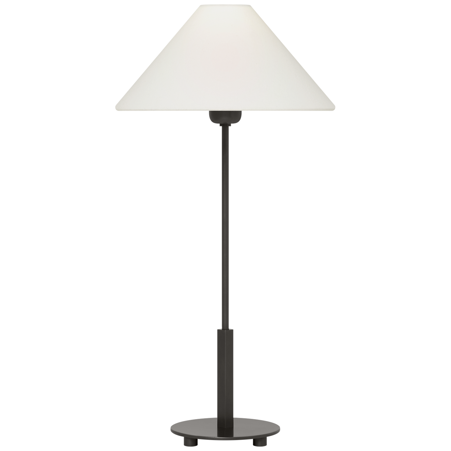 Hackney 24" Cordless Buffet Lamp | Bronze | Linen Shade