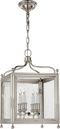 Greggory Small Lantern | Polished Nickel