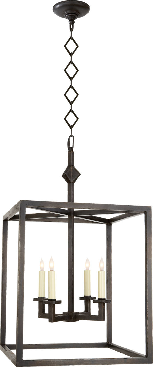 Bastien Lantern Aged Iron
