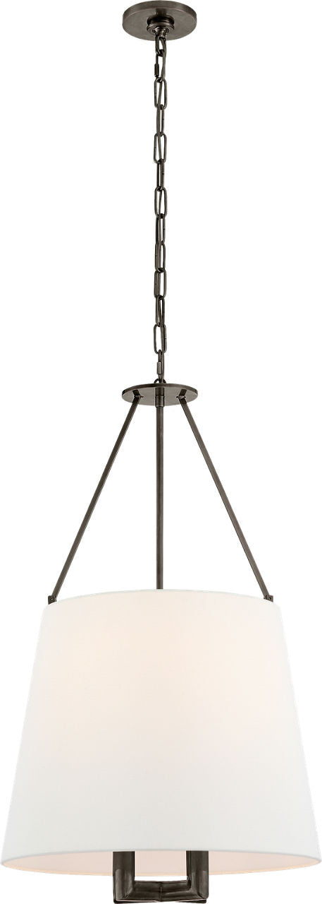 Dalston Hanging Shade | Bronze | Linen Shade