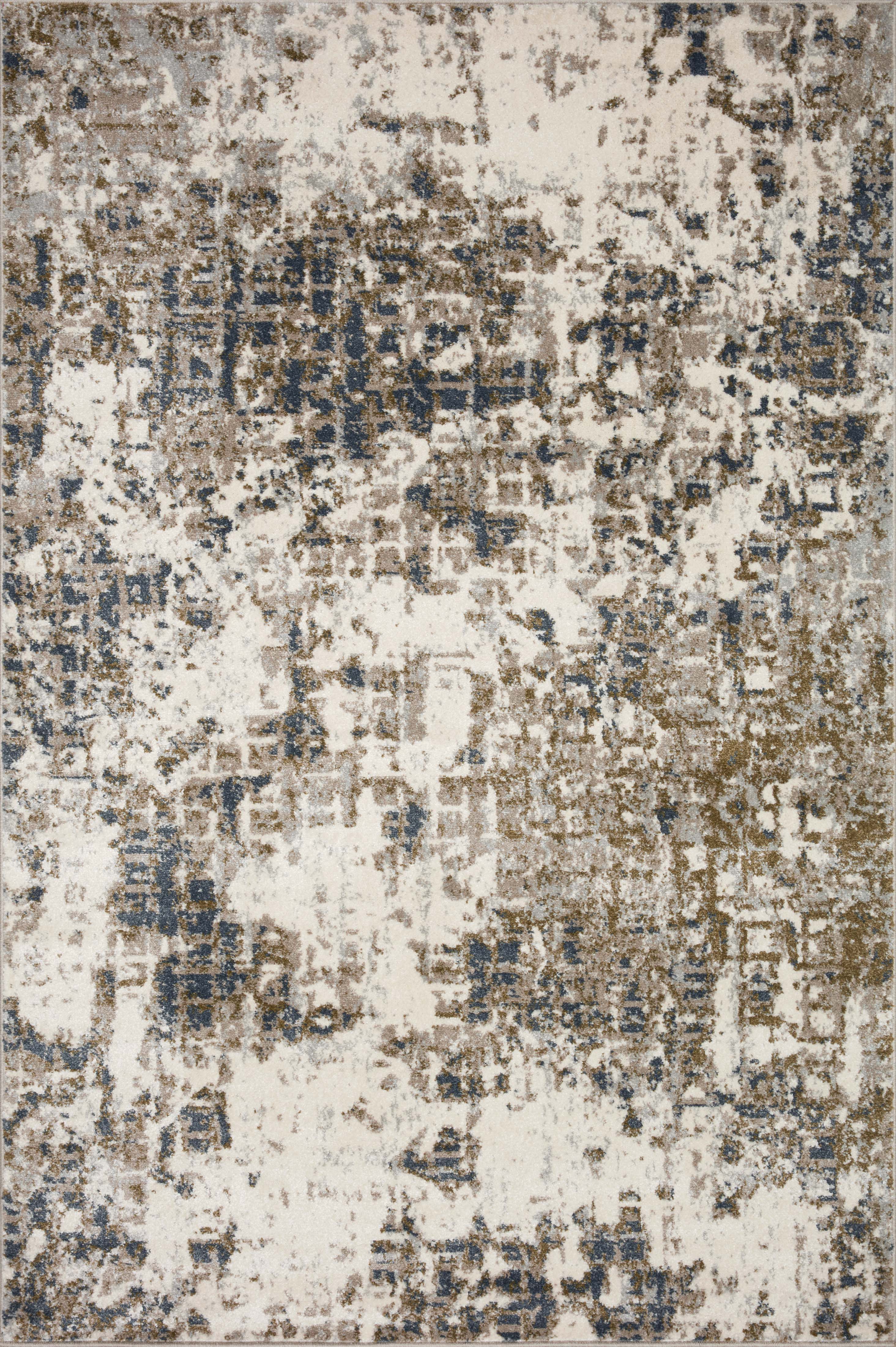 Loloi II | Spirit Collection | Pewter / Olive | SPI-01
