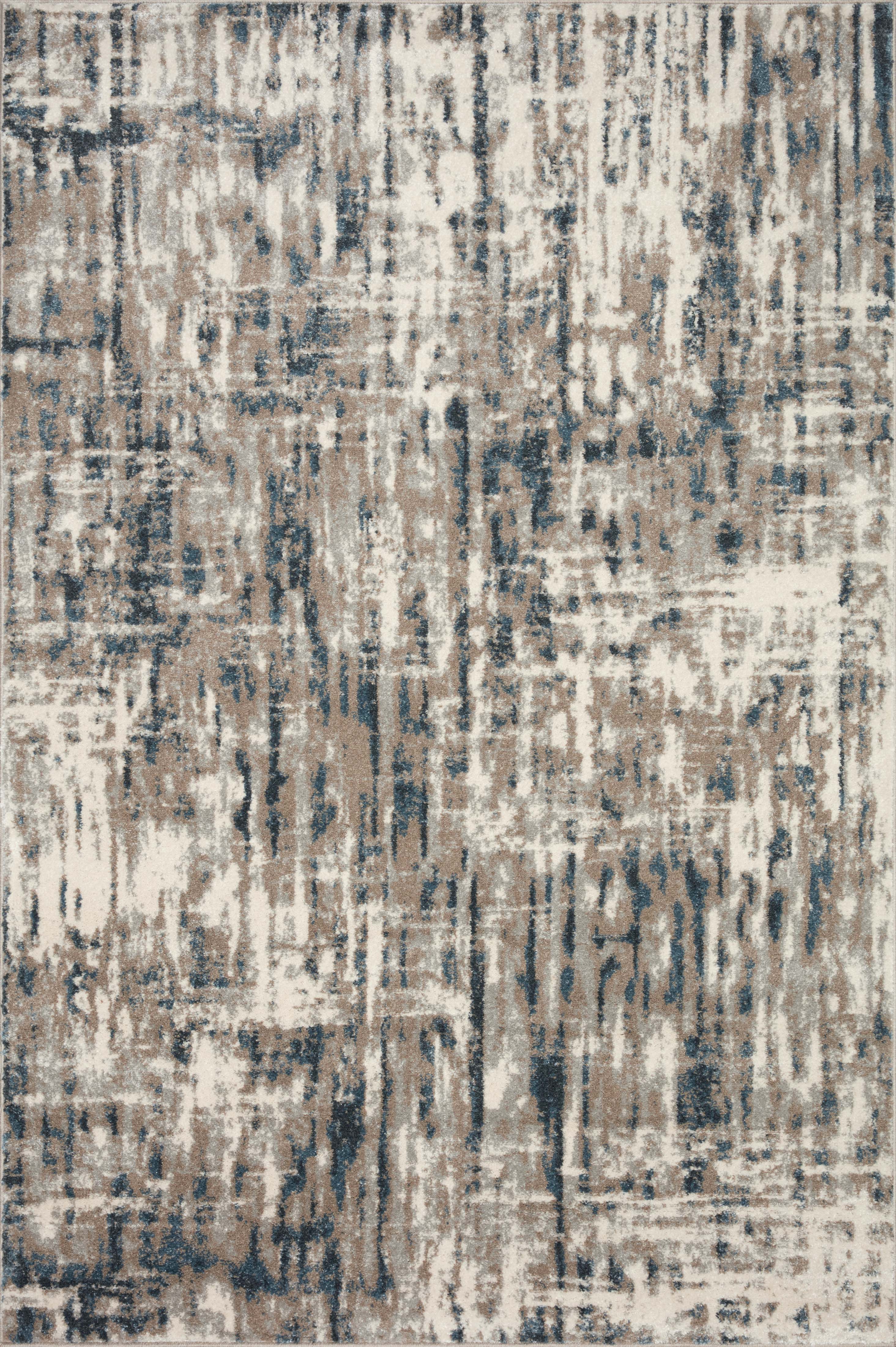 Loloi II | Spirit Collection | Stone / Blue | SPI-02