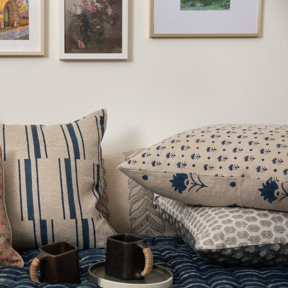 Pari Indigo Pillow