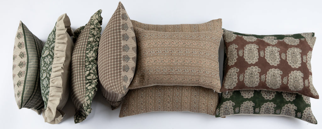 Cefalu Olive Pillow