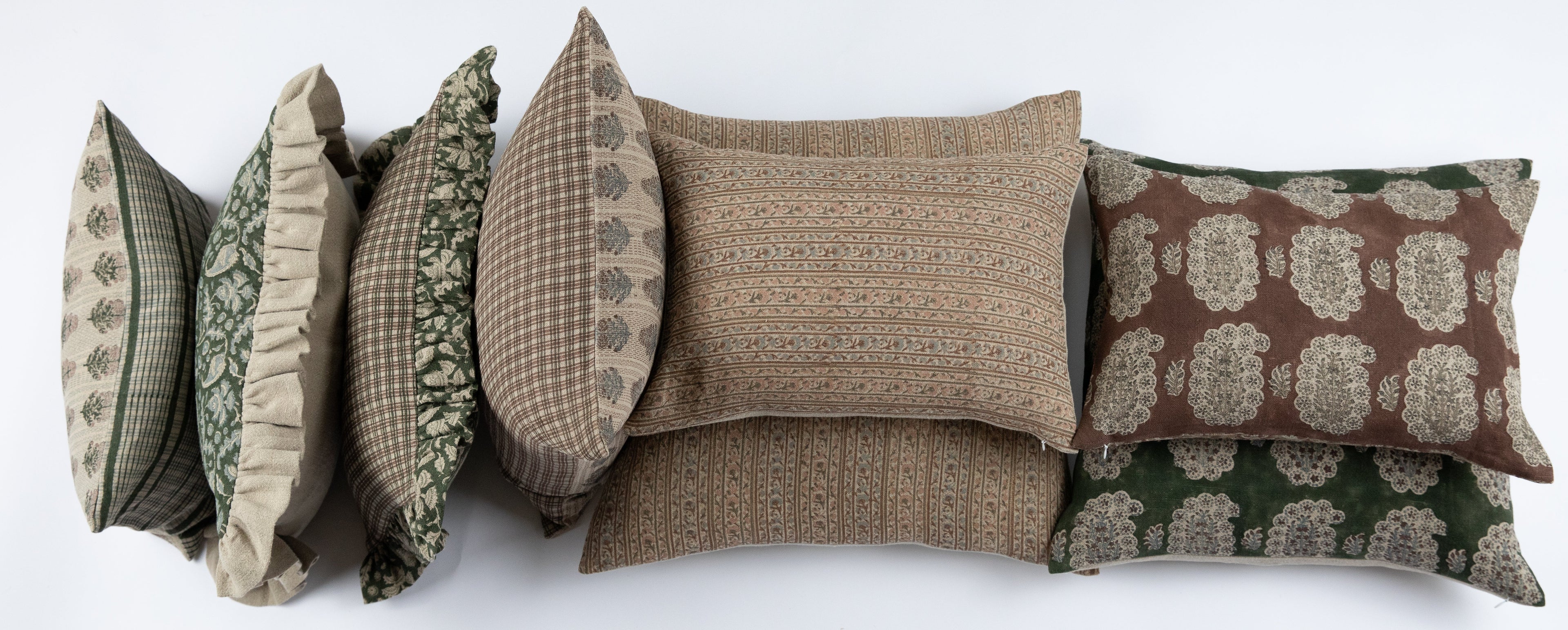 Cefalu Olive Pillow