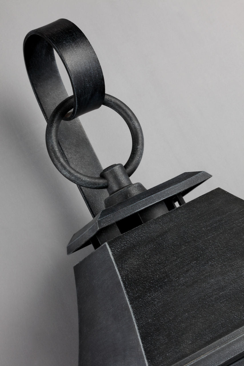 Shepherd Extra Large Lantern Dark Weathered Zinc
