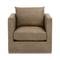 Siena Plinth Base Swivel Club Chair | Ivanhoe Toast