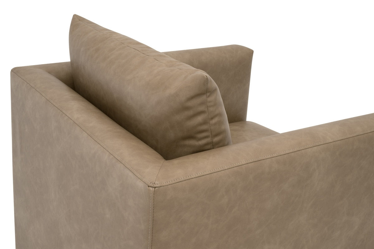 Siena Plinth Base Swivel Club Chair | Ivanhoe Toast