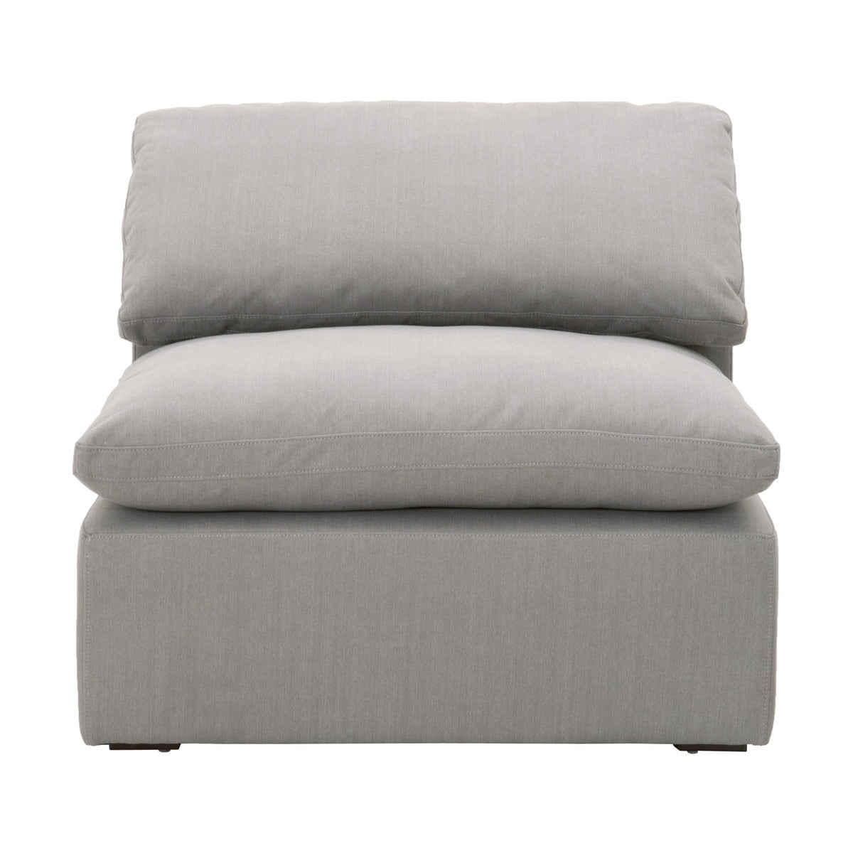 Sky Modular Armless Chair | LiveSmart Peyton Slate
