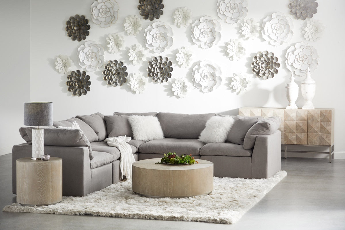 Sky Modular Corner Chair | LiveSmart Peyton Slate