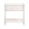 Sonia Shagreen 1-Drawer Nightstand