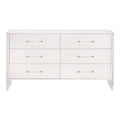 Sonia Shagreen 6-Drawer Double Dresser