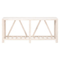 Spruce Console Table | White Columbia Marble