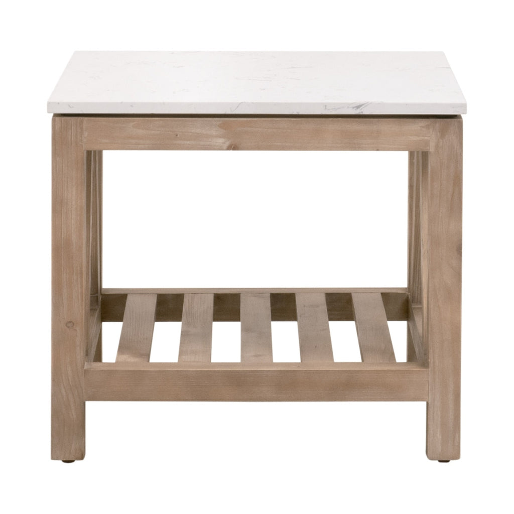Spruce End Table | Smoke Gray Pine