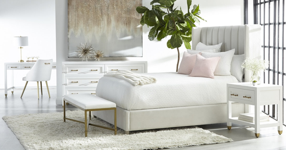 Stella 6-Drawer Double Dresser | Matte White