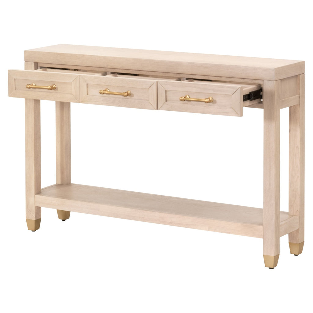 Stella Narrow Console Table | Light Honey Oak