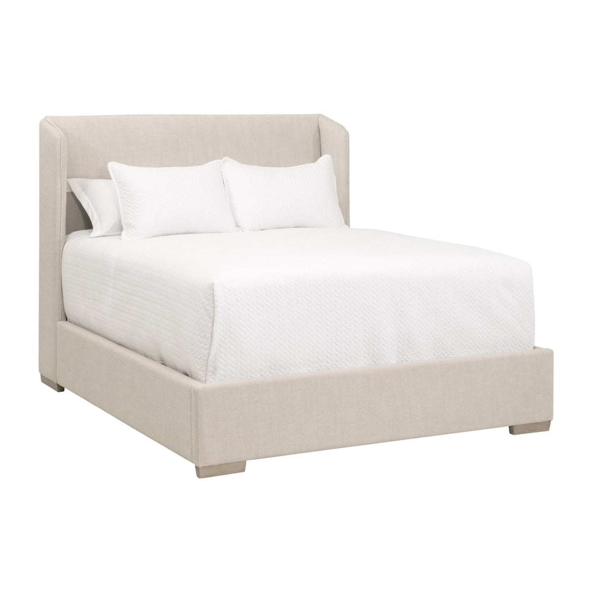Stewart Cal King Bed | Bisque