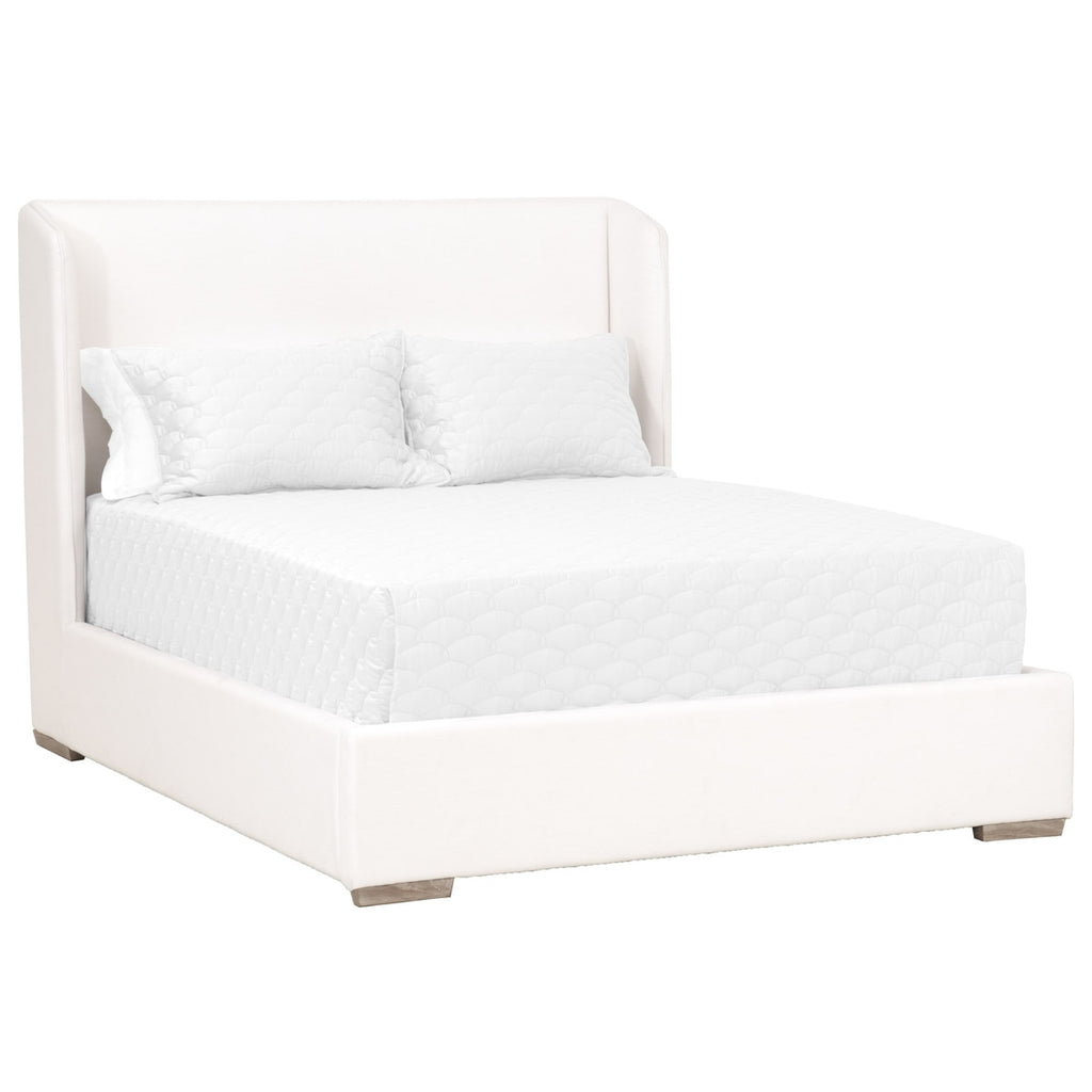 Stewart Cal King Bed | LiveSmart Peyton Pearl