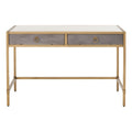 Strand Shagreen Desk | Gray Shagreen