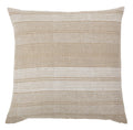 Stripes Shades of White Pillow