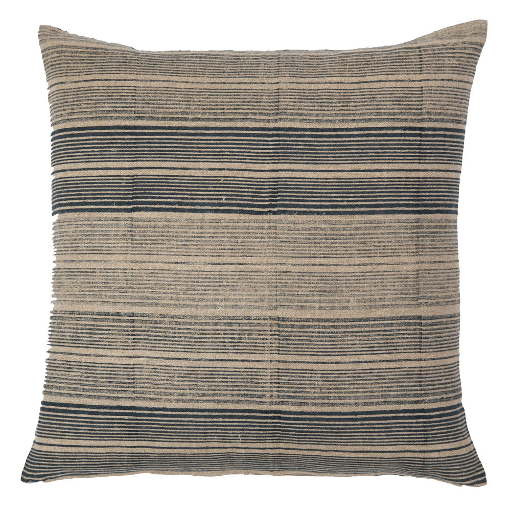 Stripes Shades of Indigo Pillow
