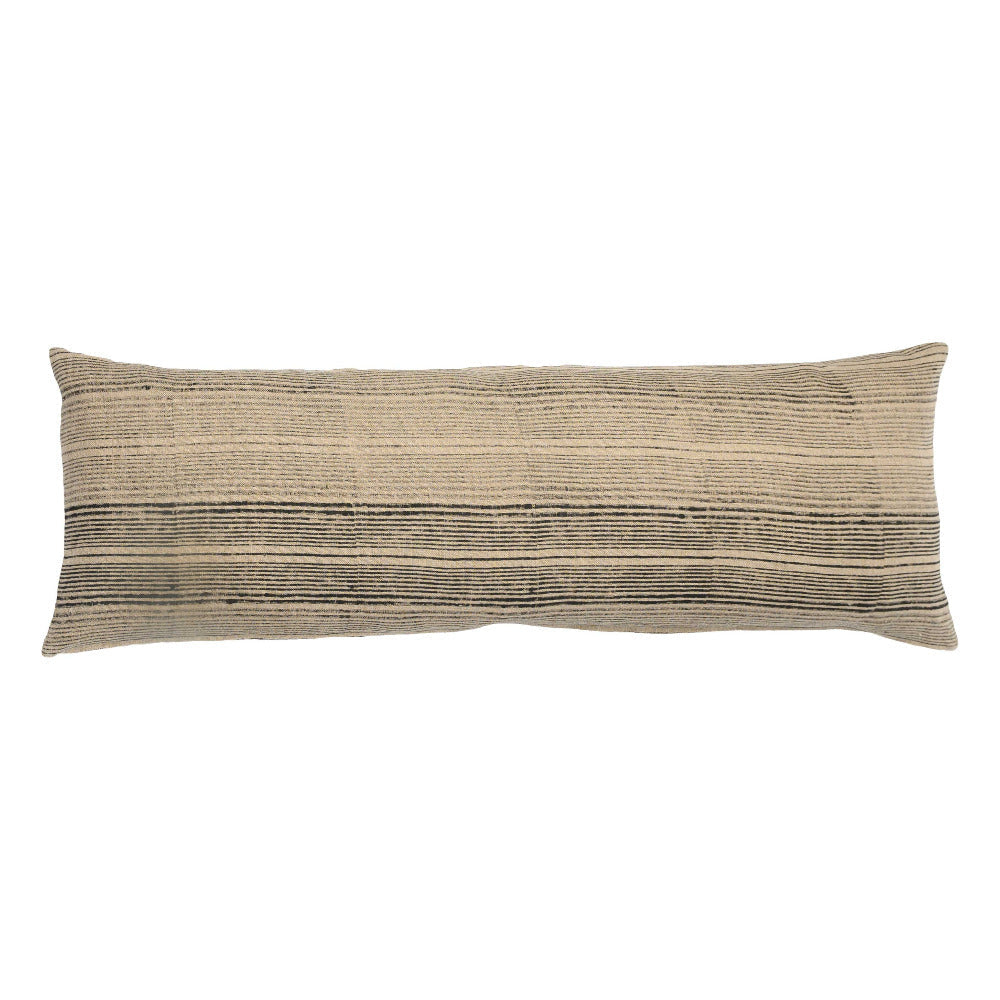 Stripes Shades of Noir Pillow