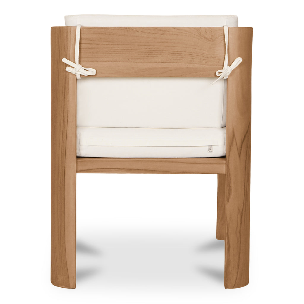 Nellie Outdoor Dining Chair White