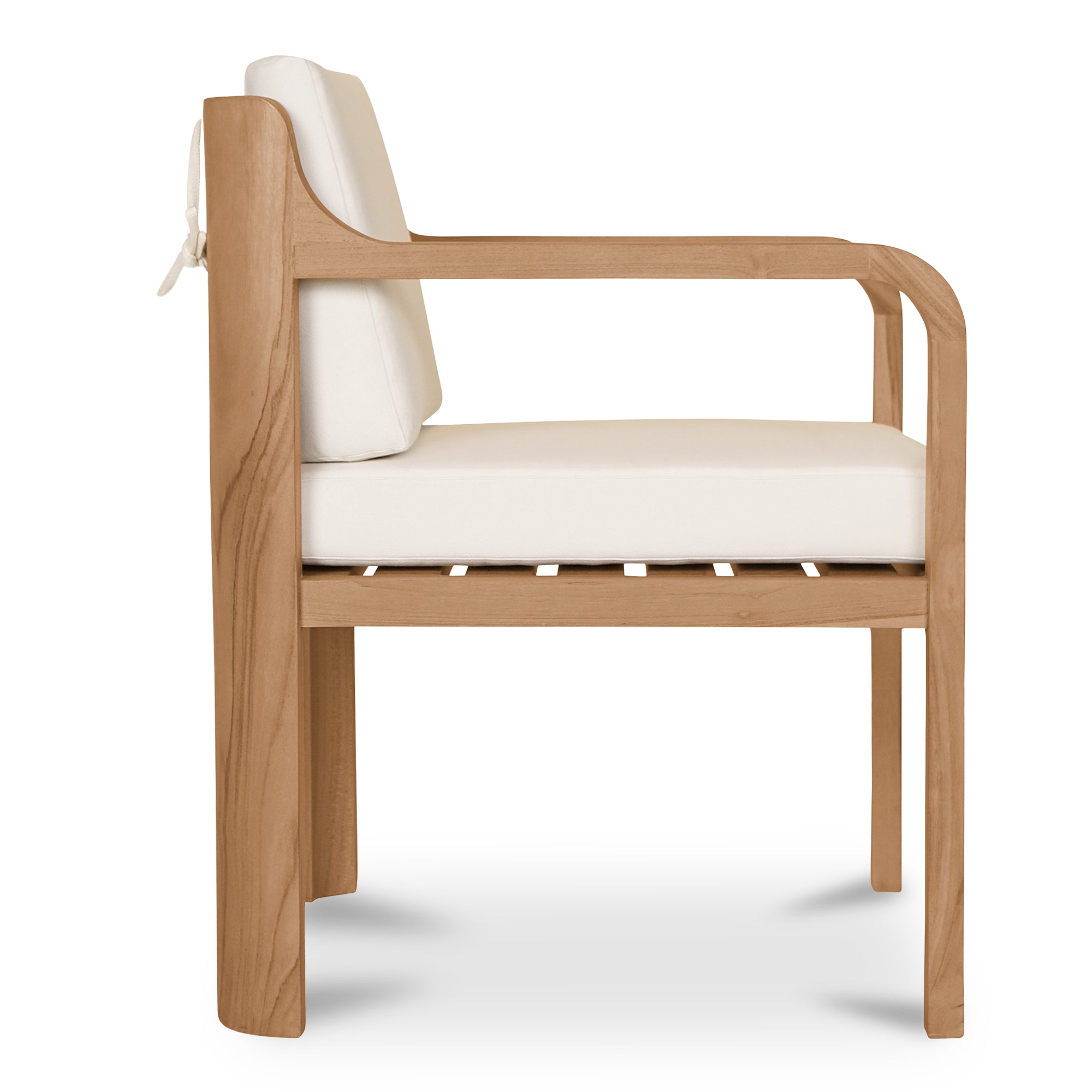 Nellie Outdoor Dining Chair White