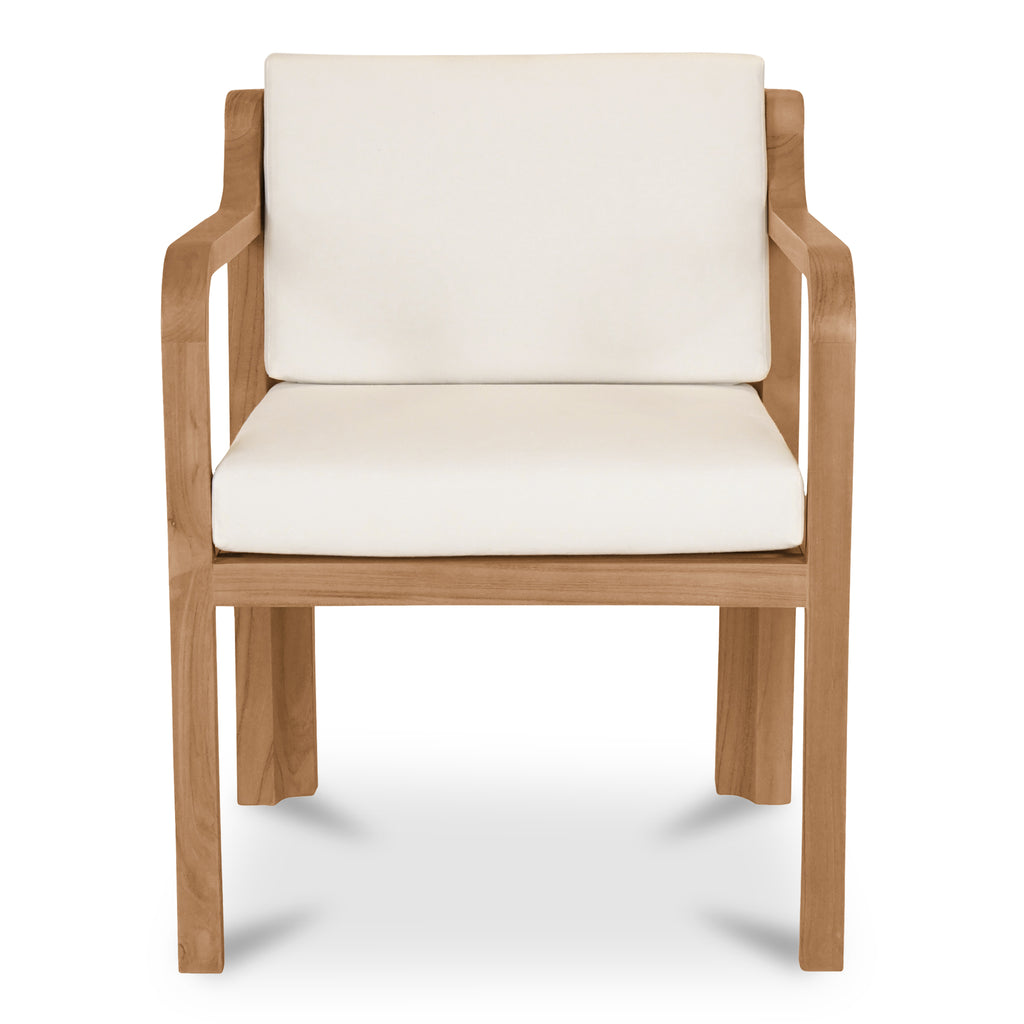 Nellie Outdoor Dining Chair White