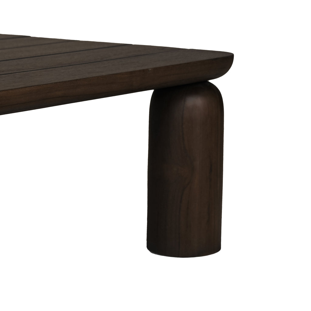 Barclay Outdoor Coffee Table Brown